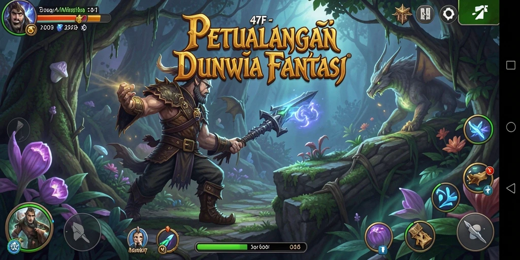 Tampilan menarik dari gameplay <strong>47F</strong> yang penuh petualangan.