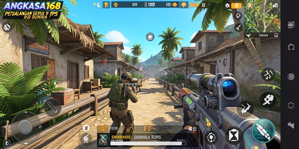 Tampilan menarik gameplay TPS ANGKASA168 dengan aksi mendebarkan.