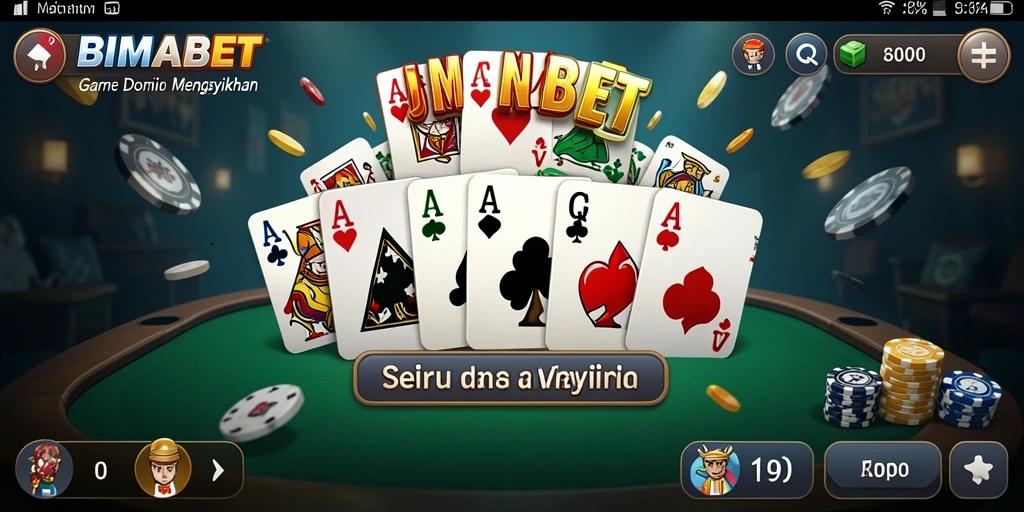 Tampilan gameplay seru dan interaktif di BIMABET.