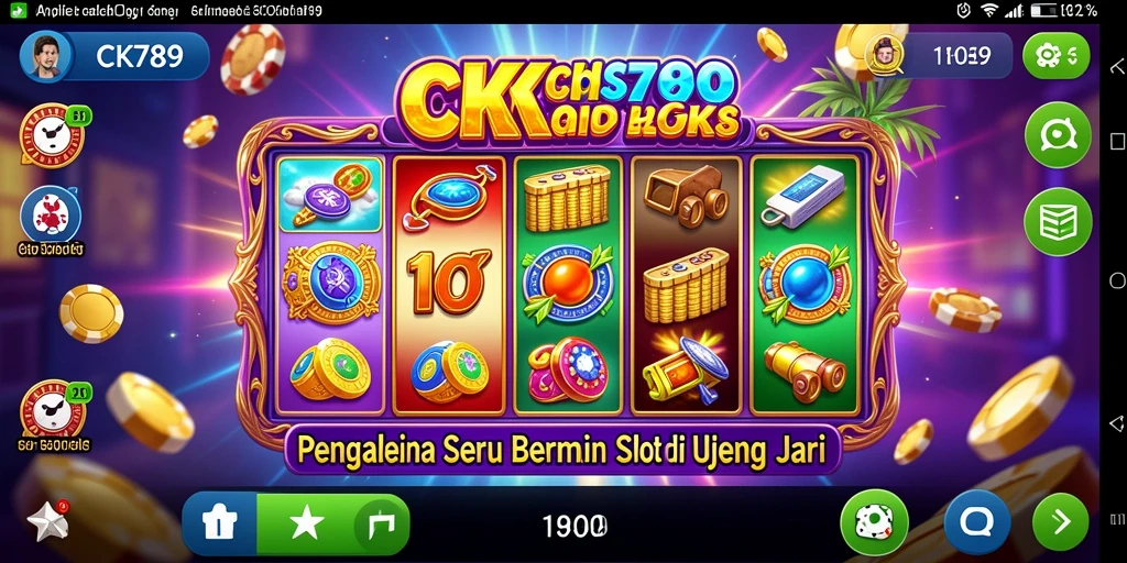 Tampilan screenshot dari gameplay seru CK789 Slot.