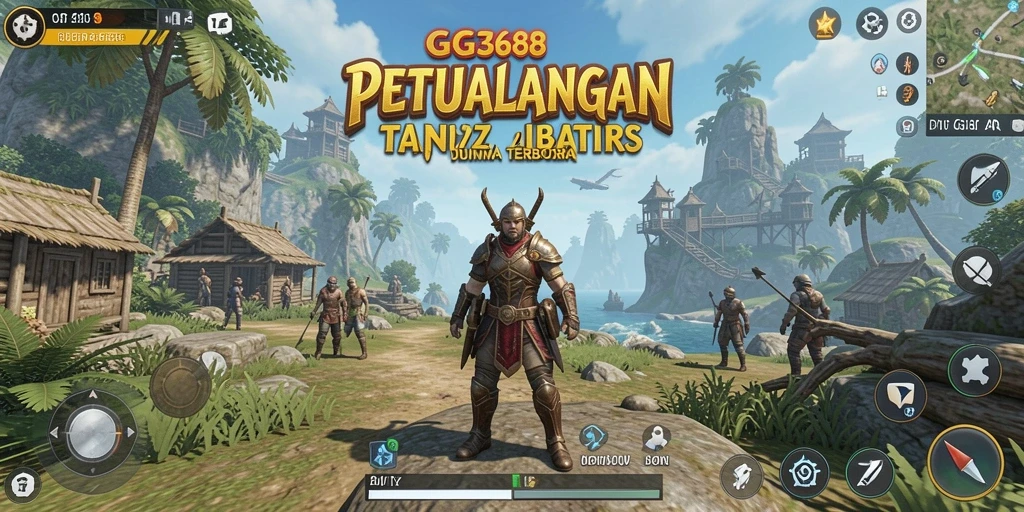 Tangkapan layar GG368 menampilkan suasana gameplay yang menarik di dunia terbuka.