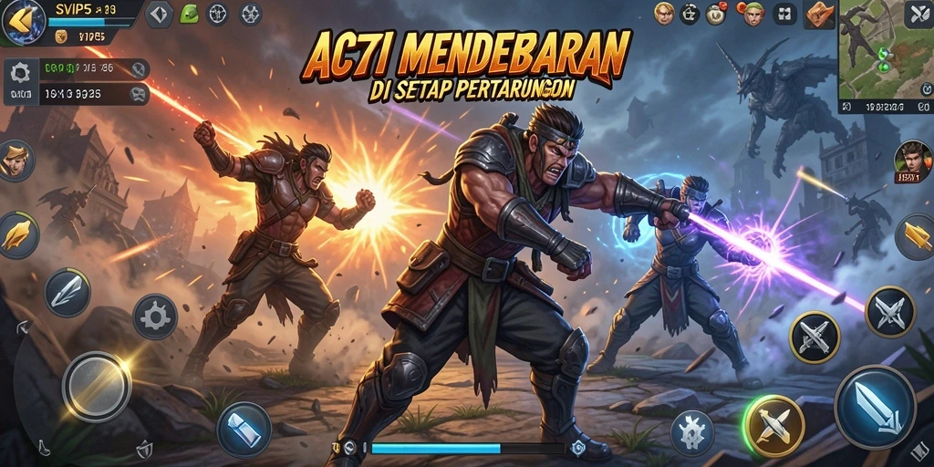 Tampilan menarik dari gameplay menegangkan SVIP5 yang memikat.