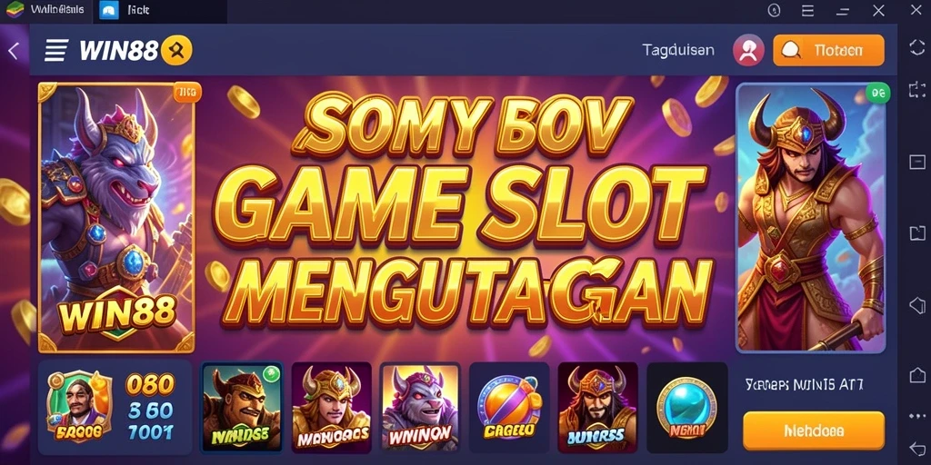 Tampilan gameplay seru dari WIN88 dengan mesin slot yang menarik.